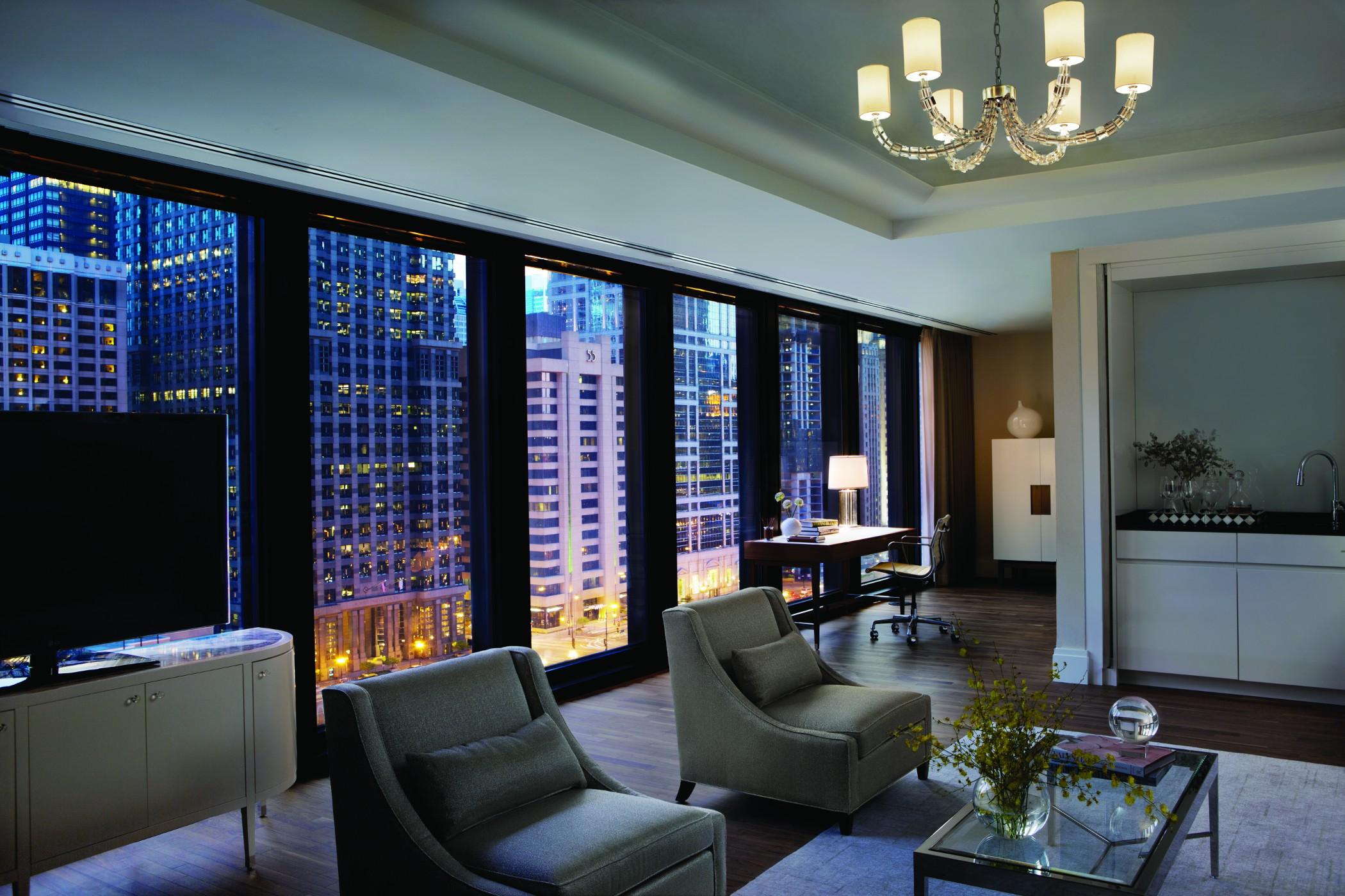 Hotel The Langham Chicago Exterior foto